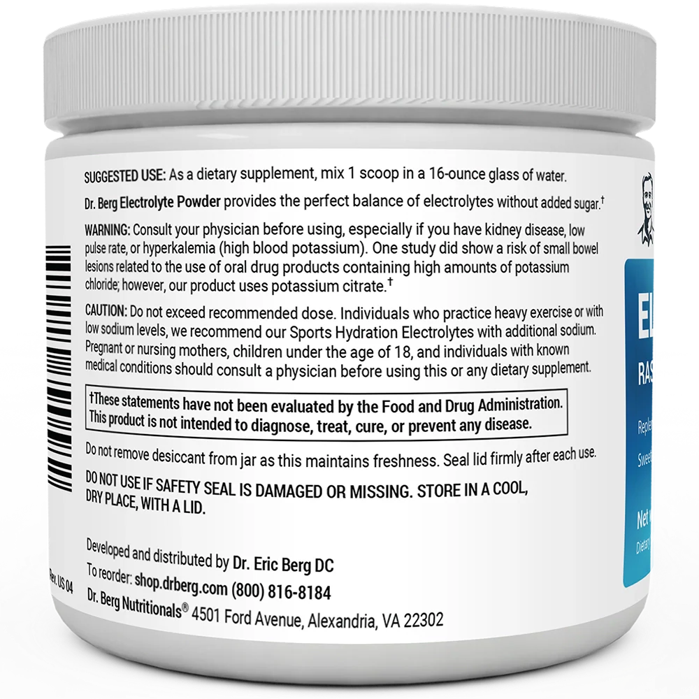 Electrolyte Powder with 1000 mg of Potassium with Magnesium