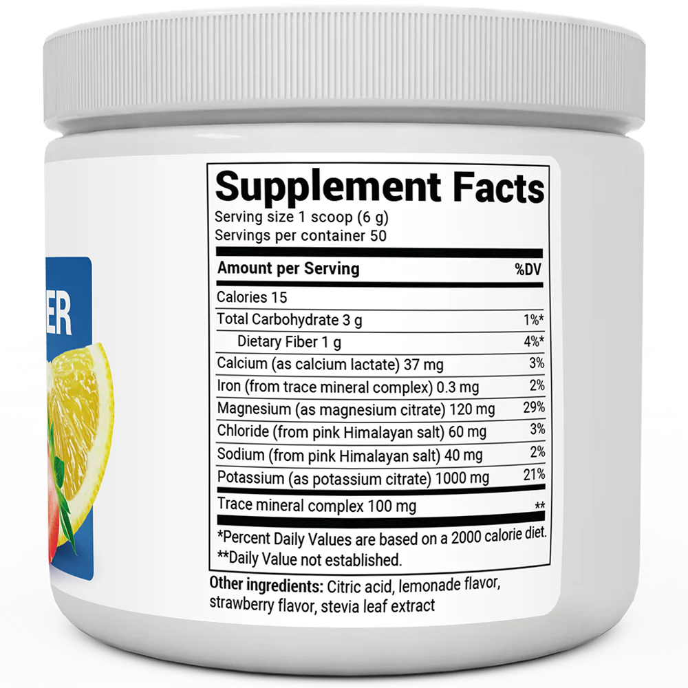 Electrolyte Powder with 1000 mg of Potassium with Magnesium