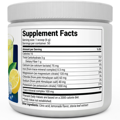 Electrolyte Powder with 1000 mg of Potassium with Magnesium