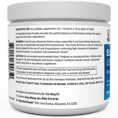 Electrolyte Powder with 1000 mg of Potassium with Magnesium