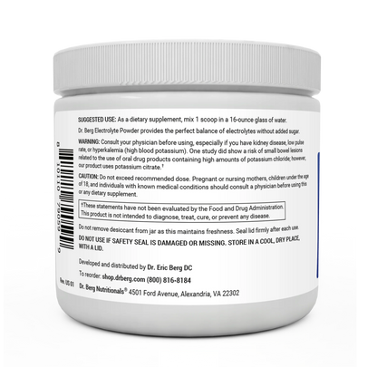 Electrolyte Powder with 1000 mg of Potassium with Magnesium