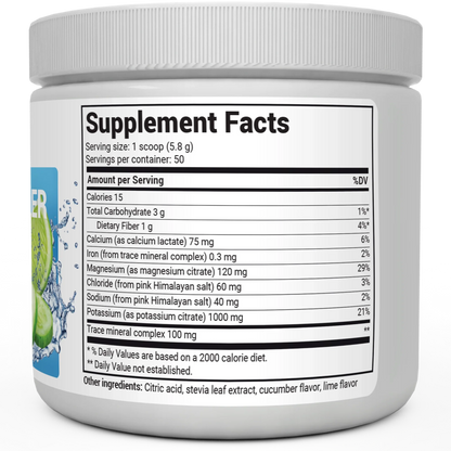 Electrolyte Powder with 1000 mg of Potassium with Magnesium