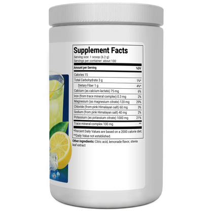 Electrolyte Powder with 1000 mg of Potassium with Magnesium