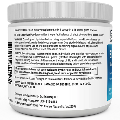 Electrolyte Powder with 1000 mg of Potassium with Magnesium