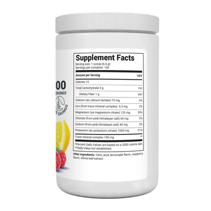 Electrolyte Powder with 1000 mg of Potassium with Magnesium